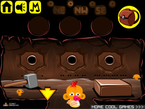 Игра Счастливая Обезьянка 177 (Monkey GO Happy 177) — играть онлайн бесплатно (изображение №5)