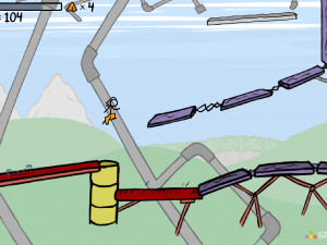 Игра Приключения Веселых Штанов 3 (Fancy Pants Adventures: World 3) — играть онлайн бесплатно (изображение №7)