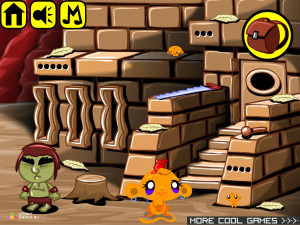 Игра Счастливая Обезьянка 178 (Monkey GO Happy 178) — играть онлайн бесплатно (изображение №2)