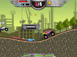 Игра Монстры на Колесах: Спешл (Monsters' Wheels Special) — играть онлайн бесплатно (изображение №5)