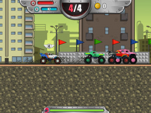 Игра Монстры на Колесах: Спешл (Monsters' Wheels Special) — играть онлайн бесплатно (изображение №7)