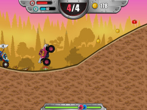 Игра Монстры на Колесах: Спешл (Monsters' Wheels Special) — играть онлайн бесплатно (изображение №6)