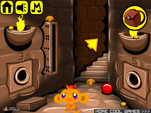 Игра Счастливая Обезьянка 181 (Monkey GO Happy 181) — играть онлайн бесплатно (изображение №2)