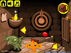 Игра Счастливая Обезьянка 181 (Monkey GO Happy 181) — играть онлайн бесплатно (изображение №3)