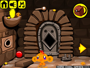 Игра Счастливая Обезьянка 181 (Monkey GO Happy 181) — играть онлайн бесплатно (изображение №5)