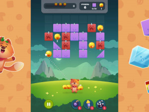 Игра Надувной Лес (Bouncy Woods) — играть онлайн бесплатно (изображение №5)