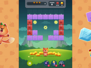 Игра Надувной Лес (Bouncy Woods) — играть онлайн бесплатно (изображение №6)