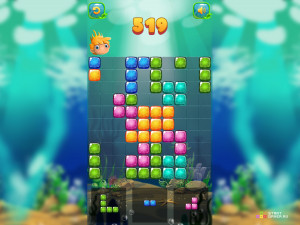 Игра Аква Блоки (Aqua Blocks) — играть онлайн бесплатно (изображение №5)