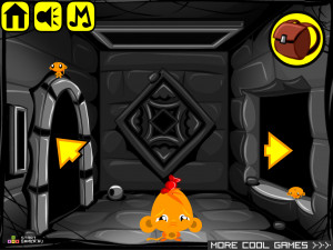 Игра Счастливая Обезьянка 182 (Monkey GO Happy 182) — играть онлайн бесплатно (изображение №4)