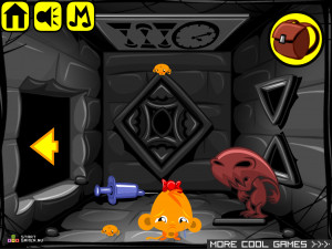 Игра Счастливая Обезьянка 182 (Monkey GO Happy 182) — играть онлайн бесплатно (изображение №5)