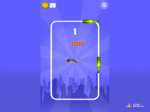 Игра Пистолеты и Бутылки (Guns And Bottles) — играть онлайн бесплатно (изображение №2)