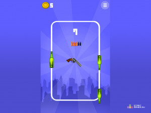 Игра Пистолеты и Бутылки (Guns And Bottles) — играть онлайн бесплатно (изображение №6)