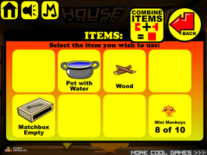 Игра Счастливая Обезьянка 186 (Monkey GO Happy 186) — играть онлайн бесплатно (изображение №5)