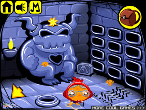 Игра Счастливая Обезьянка 187 (Monkey GO Happy 187) — играть онлайн бесплатно (изображение №4)