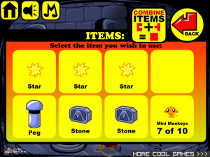 Игра Счастливая Обезьянка 187 (Monkey GO Happy 187) — играть онлайн бесплатно (изображение №5)