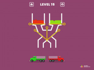 Игра Падающие Цвета (Color Fall) — играть онлайн бесплатно (изображение №2)