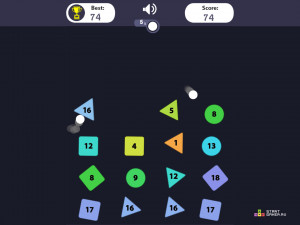 Игра Сумасшедшие Шары (Crazy Balls) — играть онлайн бесплатно (изображение №2)