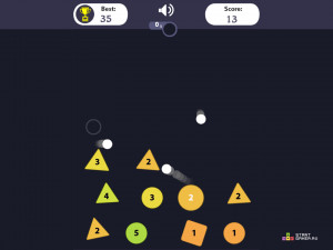 Игра Сумасшедшие Шары (Crazy Balls) — играть онлайн бесплатно (изображение №5)