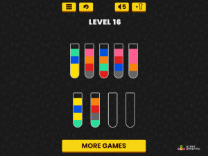 Игра Сортировка Воды (Water Sort) — играть онлайн бесплатно (изображение №2)