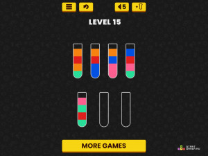 Игра Сортировка Воды (Water Sort) — играть онлайн бесплатно (изображение №3)