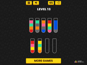 Игра Сортировка Воды (Water Sort) — играть онлайн бесплатно (изображение №5)