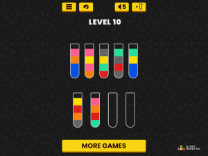 Игра Сортировка Воды (Water Sort) — играть онлайн бесплатно (изображение №8)