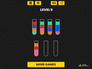 Игра Сортировка Воды (Water Sort) — играть онлайн бесплатно (изображение №9)