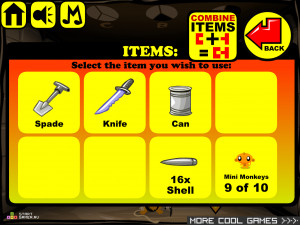 Игра Счастливая Обезьянка 191 (Monkey GO Happy 191) — играть онлайн бесплатно (изображение №5)