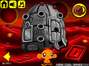 Игра Счастливая Обезьянка 192 (Monkey GO Happy 192) — играть онлайн бесплатно (изображение №3)