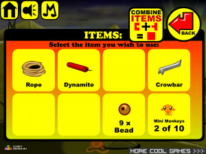 Игра Счастливая Обезьянка 195 (Monkey GO Happy 195) — играть онлайн бесплатно (изображение №3)