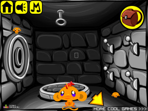 Игра Счастливая Обезьянка 195 (Monkey GO Happy 195) — играть онлайн бесплатно (изображение №4)