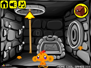 Игра Счастливая Обезьянка 195 (Monkey GO Happy 195) — играть онлайн бесплатно (изображение №6)