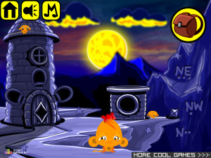 Игра Счастливая Обезьянка 196 (Monkey GO Happy 196) — играть онлайн бесплатно (изображение №2)