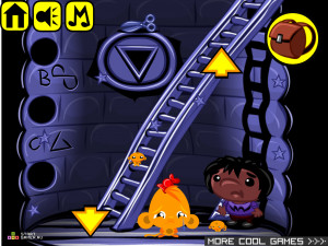 Игра Счастливая Обезьянка 196 (Monkey GO Happy 196) — играть онлайн бесплатно (изображение №3)