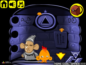 Игра Счастливая Обезьянка 196 (Monkey GO Happy 196) — играть онлайн бесплатно (изображение №4)