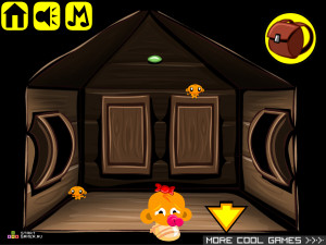 Игра Счастливая Обезьянка 197 (Monkey GO Happy 197) — играть онлайн бесплатно (изображение №5)