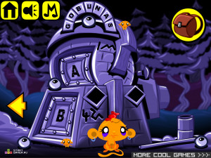 Игра Счастливая Обезьянка 199 (Monkey GO Happy 199) — играть онлайн бесплатно (изображение №2)