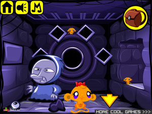 Игра Счастливая Обезьянка 199 (Monkey GO Happy 199) — играть онлайн бесплатно (изображение №5)