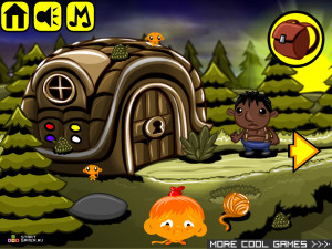 Игра Счастливая Обезьянка 200 (Monkey GO Happy 200) — играть онлайн бесплатно (изображение №3)