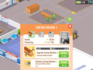 Игра Лесопилка - Кликер (Idle Lumber Inc) — играть онлайн бесплатно (изображение №4)