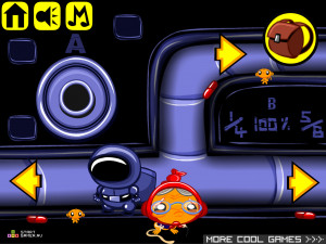 Игра Счастливая Обезьянка 201 (Monkey GO Happy 201) — играть онлайн бесплатно (изображение №3)