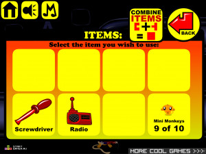 Игра Счастливая Обезьянка 201 (Monkey GO Happy 201) — играть онлайн бесплатно (изображение №6)