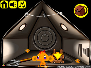 Игра Счастливая Обезьянка 202 (Monkey GO Happy 202) — играть онлайн бесплатно (изображение №4)