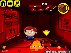 Игра Счастливая Обезьянка 203 (Monkey GO Happy 203) — играть онлайн бесплатно (изображение №4)