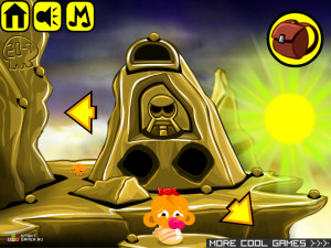 Игра Счастливая Обезьянка 204 (Monkey GO Happy 204) — играть онлайн бесплатно (изображение №3)