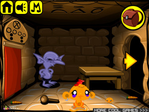 Игра Счастливая Обезьянка 206 (Monkey GO Happy 206) — играть онлайн бесплатно (изображение №3)