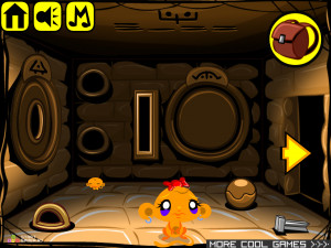 Игра Счастливая Обезьянка 206 (Monkey GO Happy 206) — играть онлайн бесплатно (изображение №4)