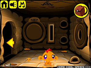 Игра Счастливая Обезьянка 206 (Monkey GO Happy 206) — играть онлайн бесплатно (изображение №5)