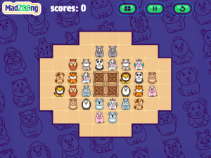 Игра Маджонг Коннект: Мадзунг (MadZOOng) — играть онлайн бесплатно (изображение №2)