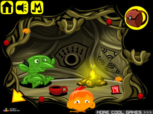 Игра Счастливая Обезьянка 207 (Monkey GO Happy 207) — играть онлайн бесплатно (изображение №4)